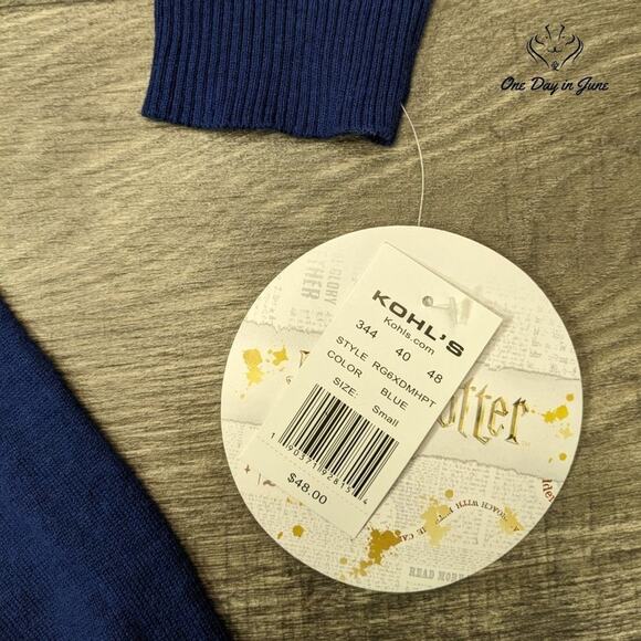 Harry Potter Up to No Good Long Sleeve Sweater Size S - Picture 2 of 5